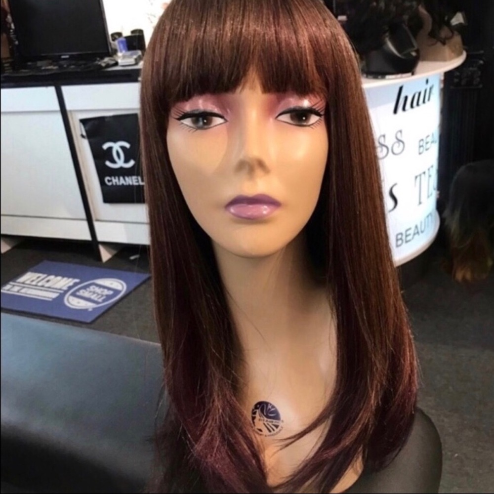 Vivica A Fox wig with bangs